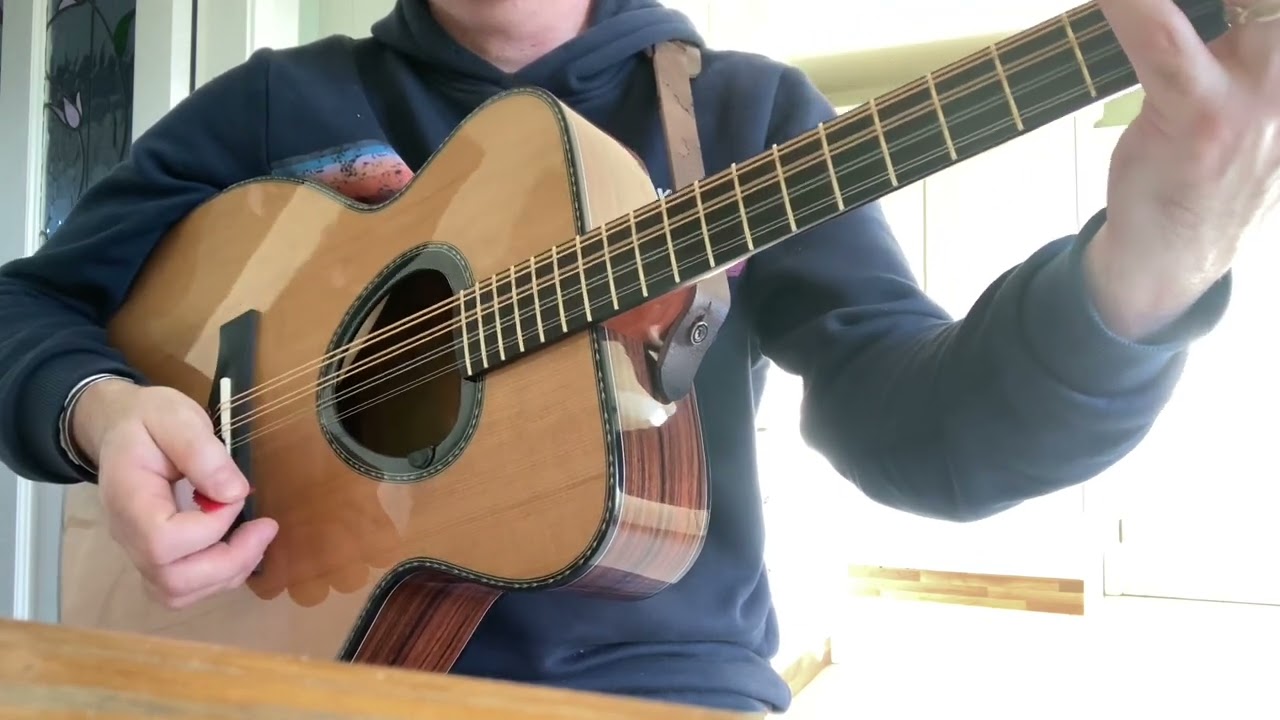 A Nigel Forster guitar bodied bouzouki, made in 2023, , Guzouki, GZ-SS
