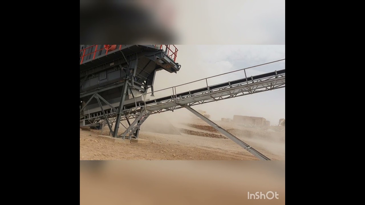 D&eacute;marrage  la station concassage Sandvik au Maroc