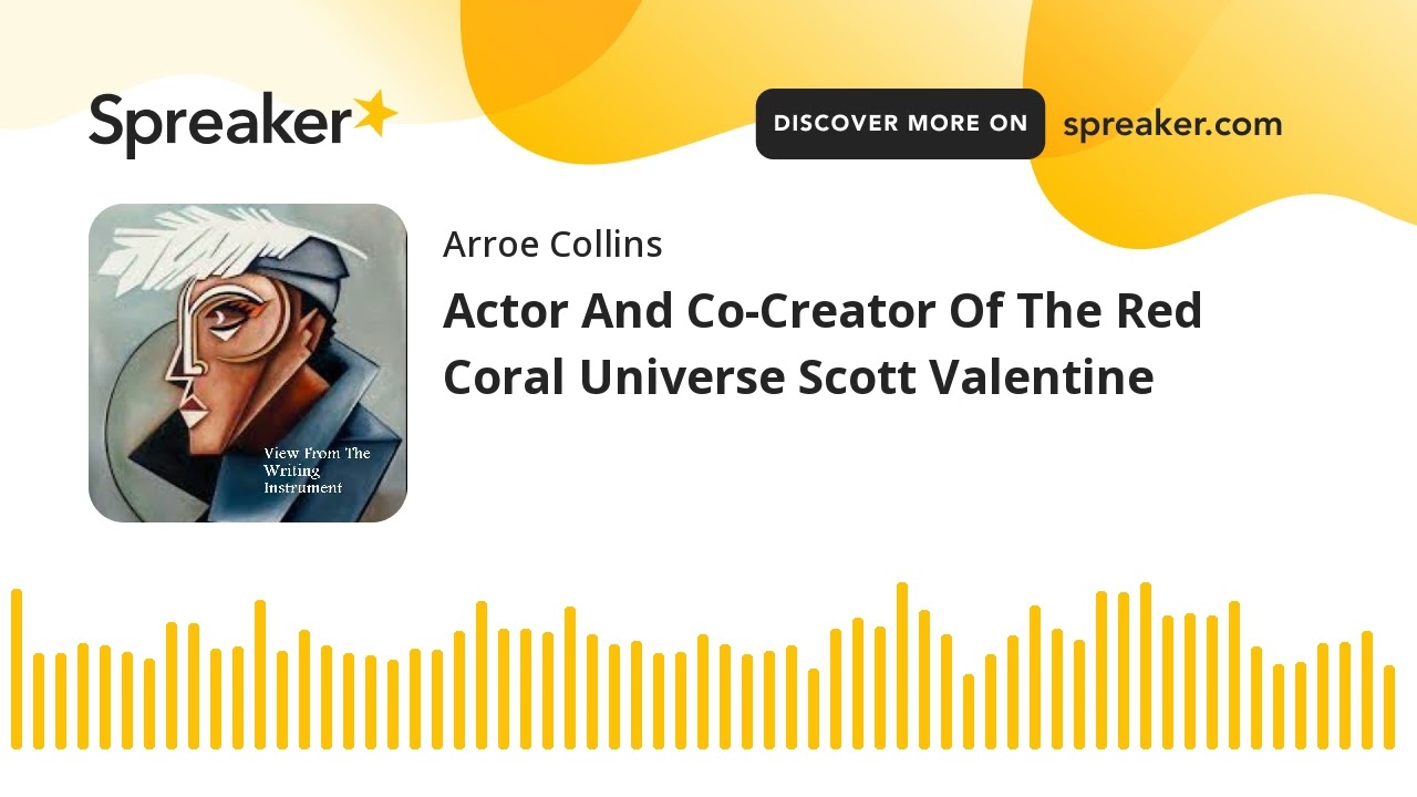 Actor And Co-Creator Of The Red Coral Universe Scott Valentine