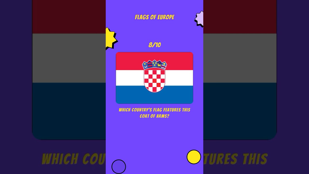 Can You Guess These European Flags?  🌍 