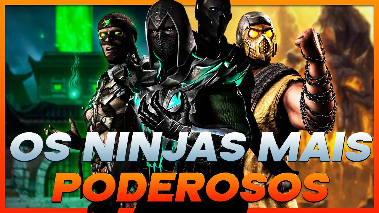 Rankeando o Poder de Todos os Ninjas | Mortal Kombat