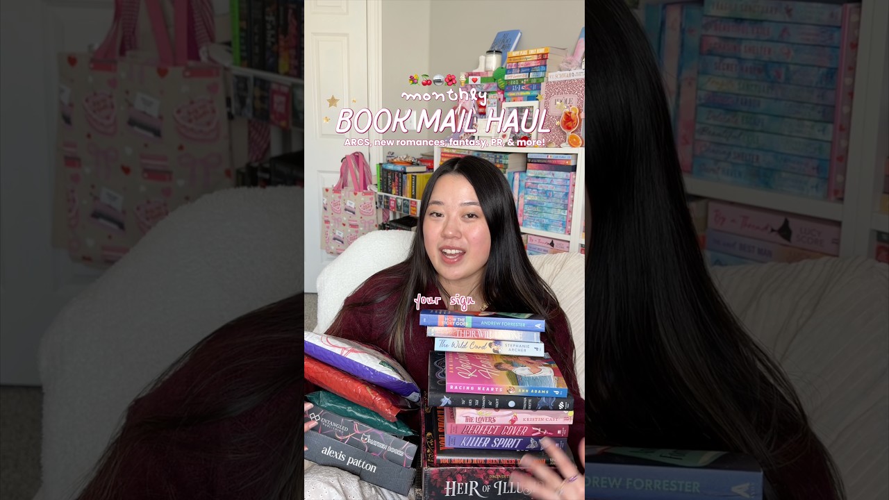 let&rsquo;s open some book mail!! 💌🌸 TYSM to all the brands for the gifted PR #booktube #booklover