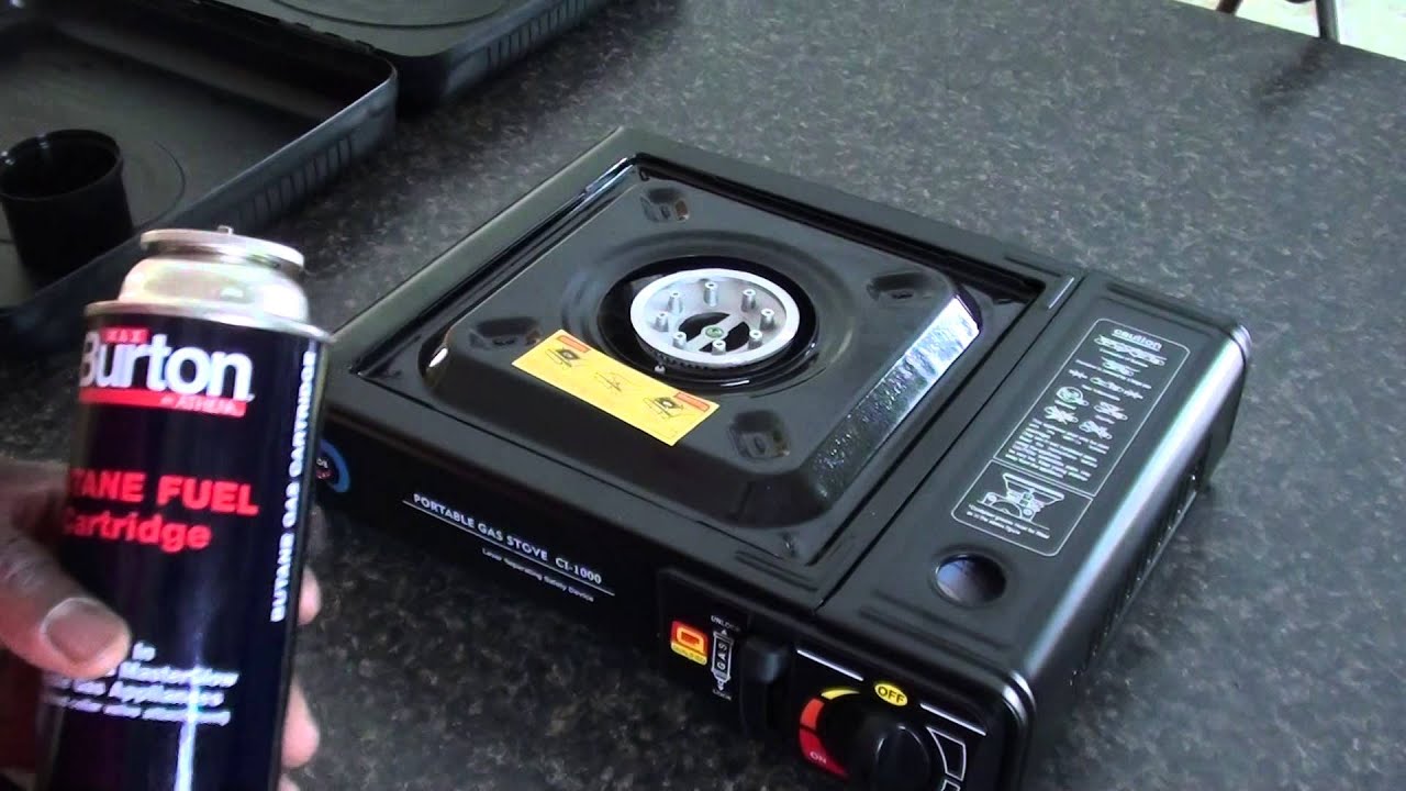 Portable Single Burner Butane Cooking Stove