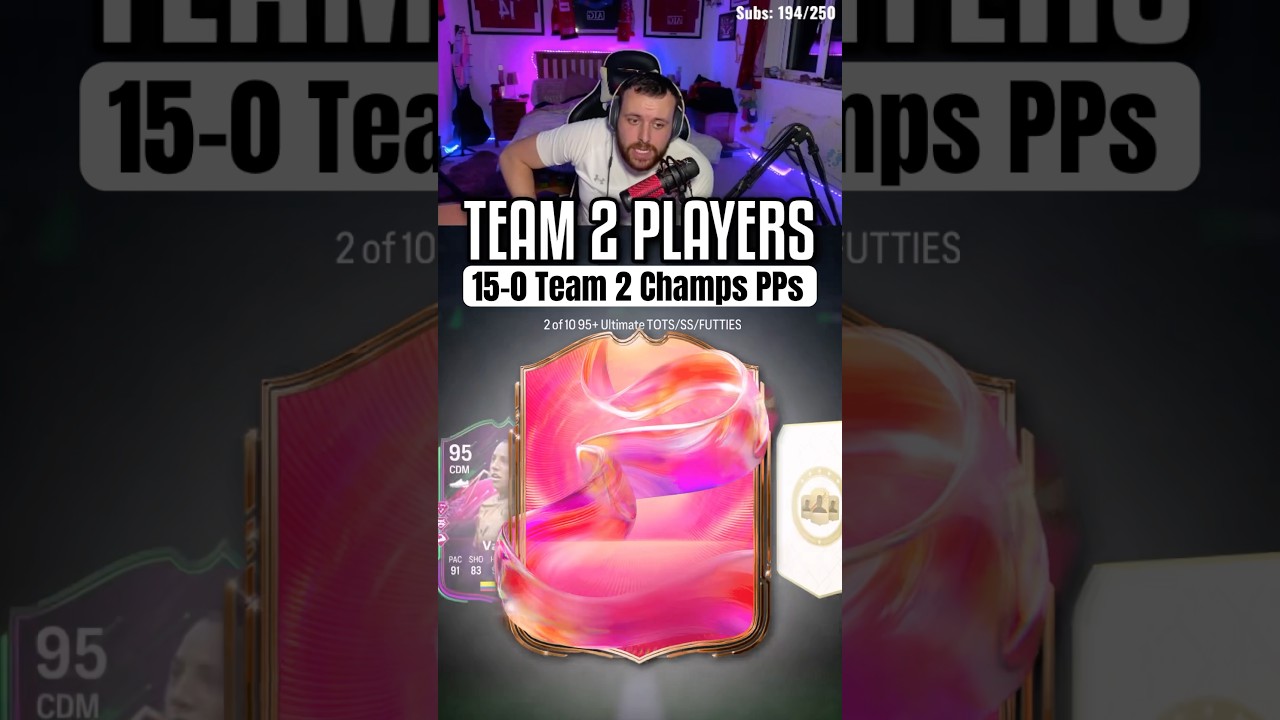 *INSANE* Team 2 FUTTIES Champions Finals Player Picks! 🤩 #fc25 #futties #packopening