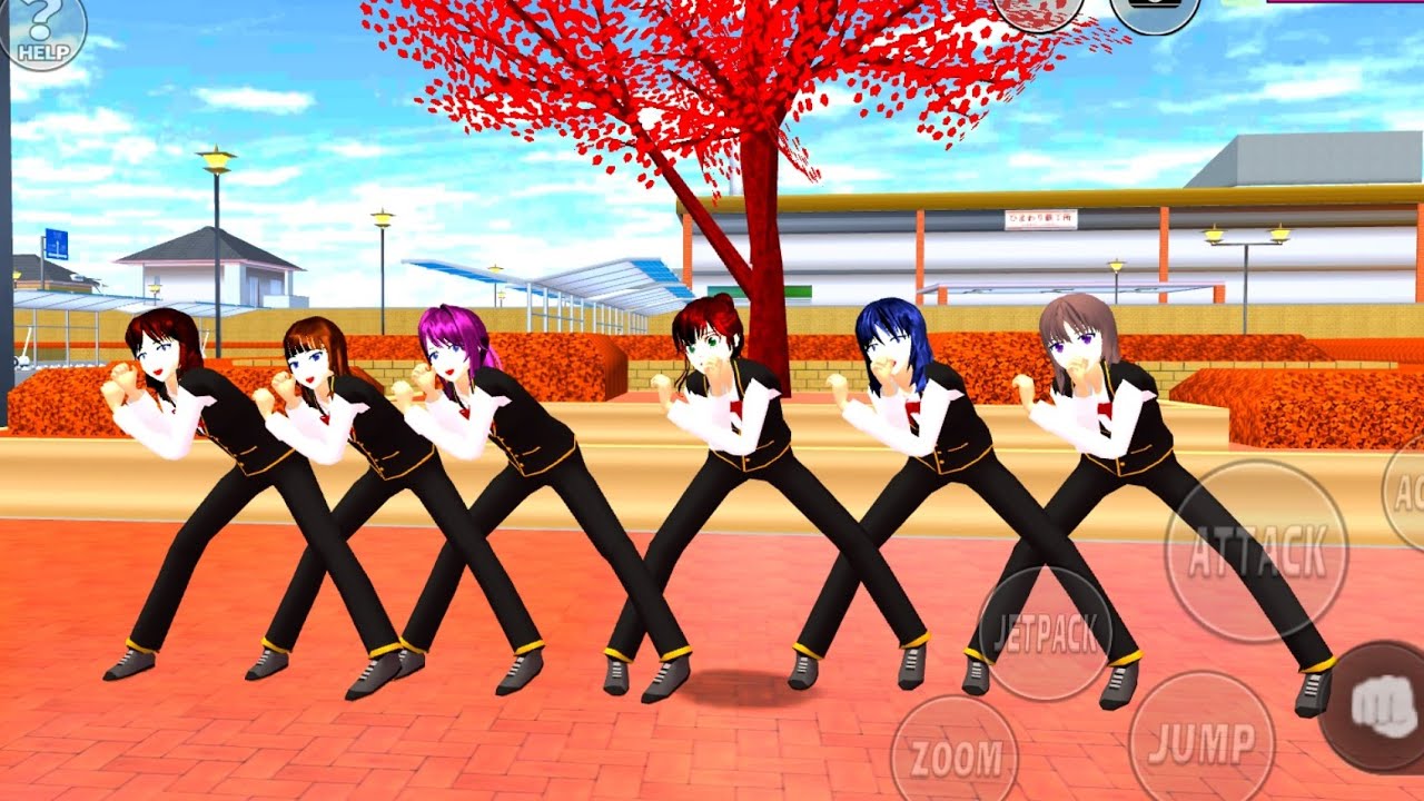 How To Dance💃Mist in Sakura School Simulator!|Sakura School Simulator Dance Mist! #dance #viralvideo