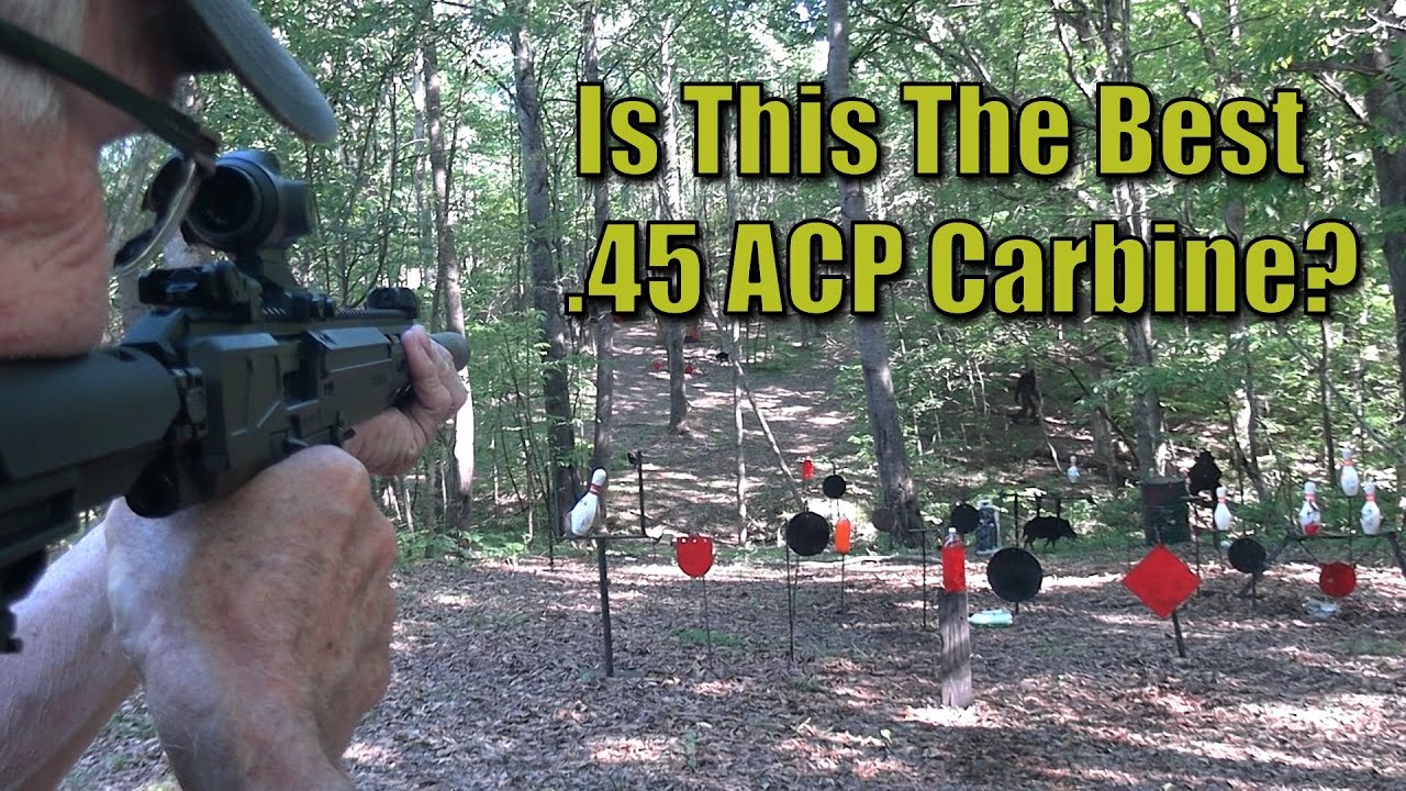 Hickok45 Shoots A Ruger LC Carbine .45 ACP