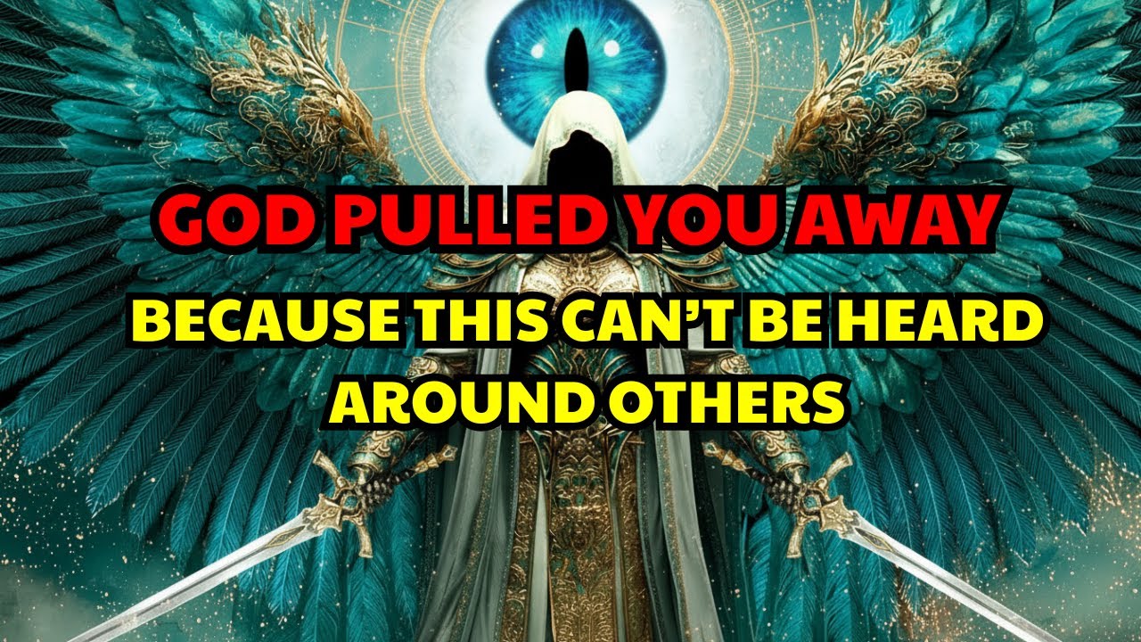Chosen One, God Pulled You Away — Because This Can’t Be Heard Around Others