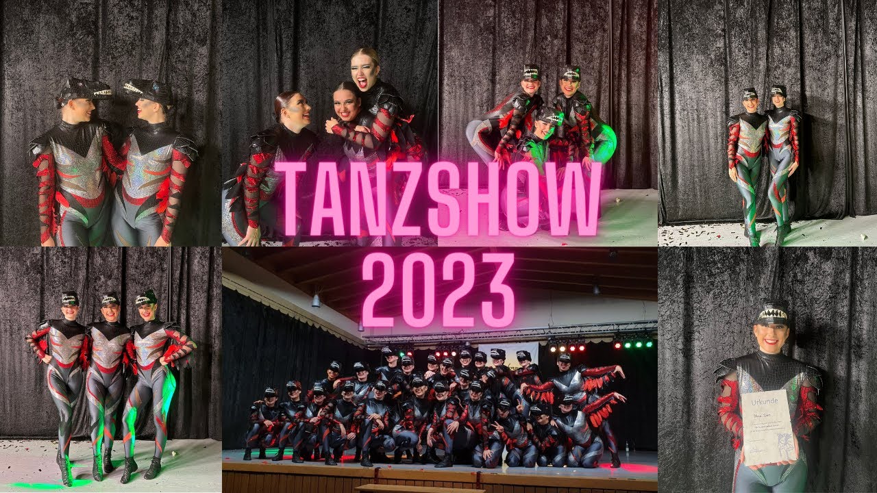 Tanzshow 2023🩰🪩 - behind the scenes