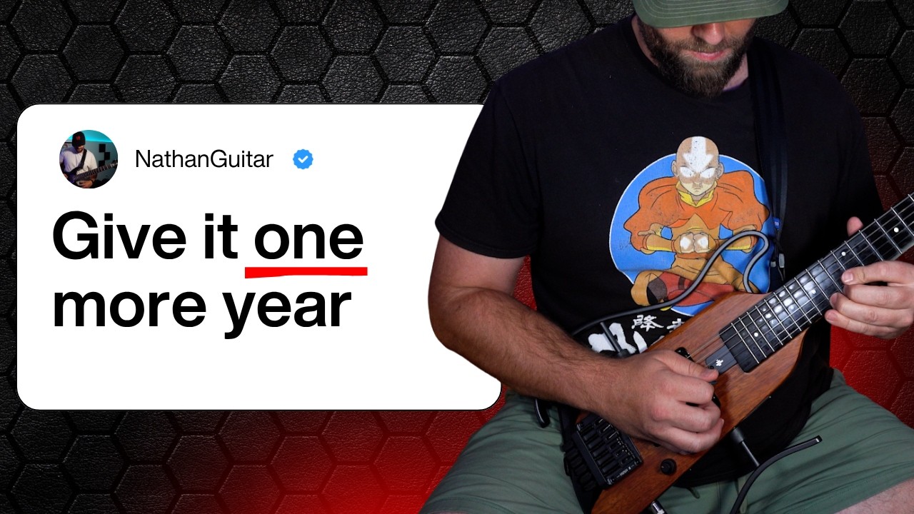 If you're thinking about quitting guitar...watch this first (1-year blueprint)