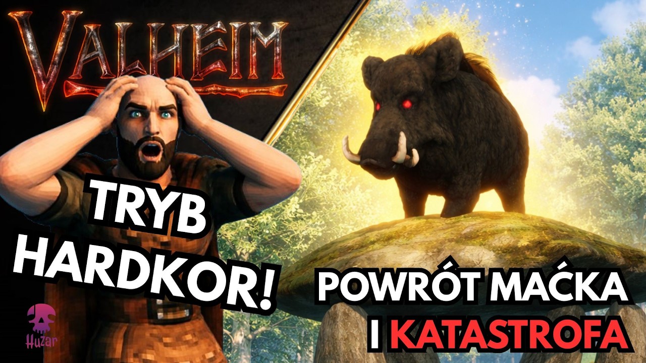 VALHEIM HARDKOR! Gdyby nie odyniec MACIEK, USUNĄŁBYM TĘ GRĘ! 😡🔥| Valheim PL
