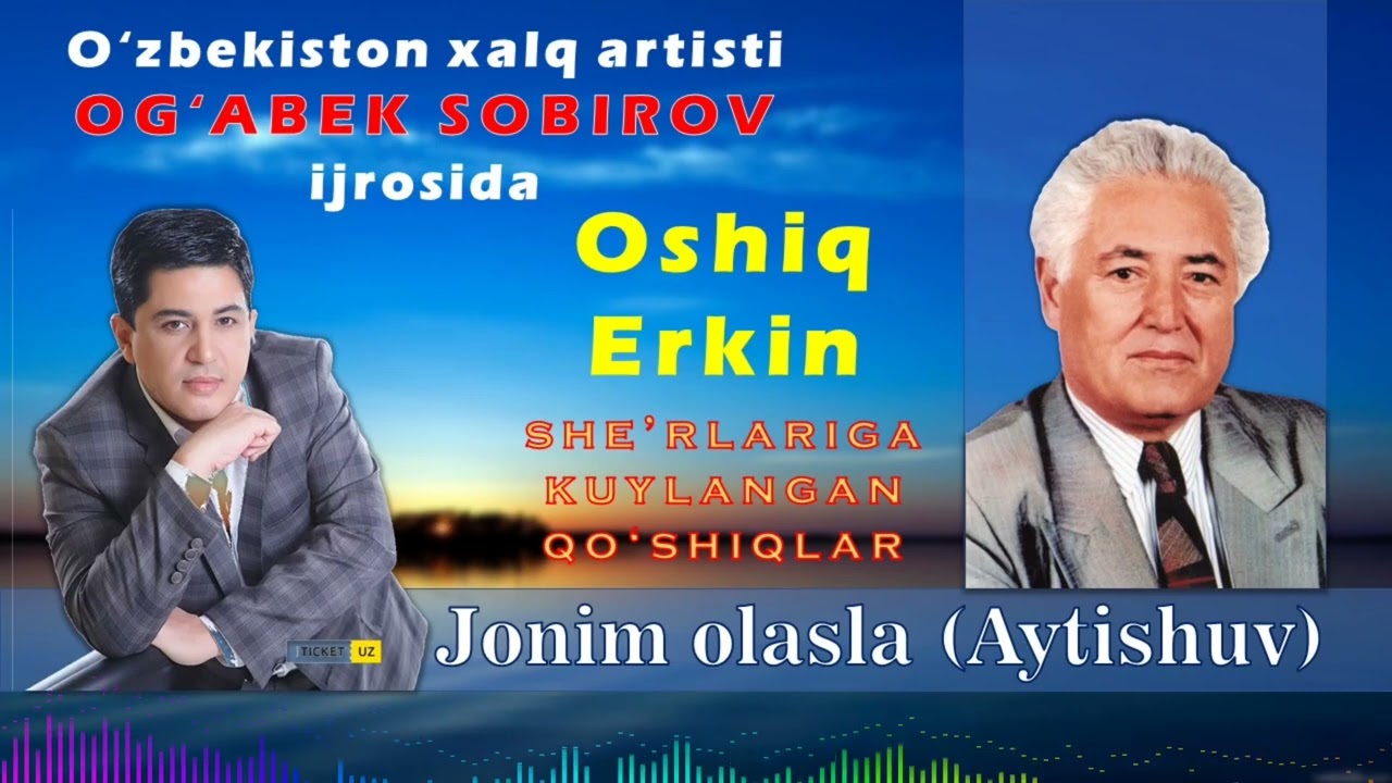 Og&lsquo;abek Sobirov. Diyralishma.(aytishuv). Oshiq Erkin she'ri.