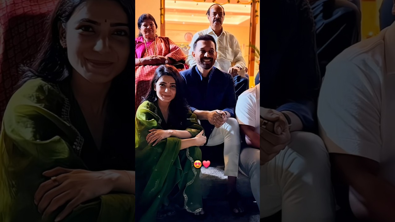 Sam with Raj's family ❤️|#samantha #reels #love #viral #youtubeshorts #trending #shortvideo #shorts