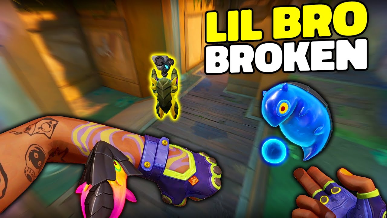 So I played Gekko at the Riot HQ (Gekko Lil Bro Broken?)