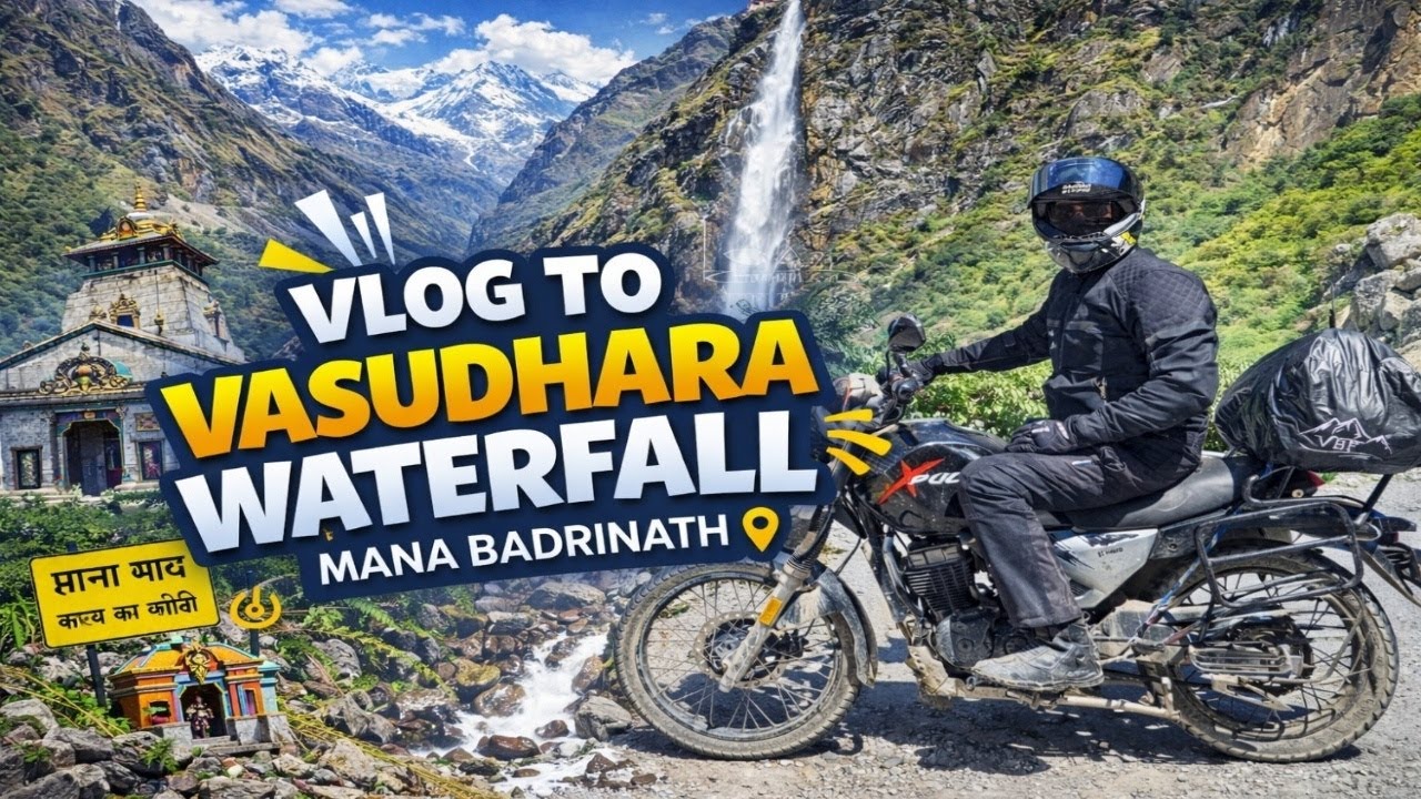 VASUDHARA WATER FALL MANA DAY 2 EP 2 #badrinath #devbhoomi