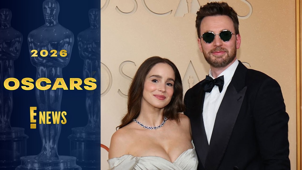 Chris Evans, Alba Baptista's First Red Carpet Since Welcoming Baby | Oscars 2026