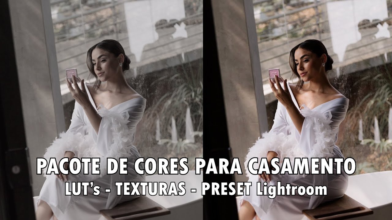 PACOTE DE CORES PARA CASAMENTO (LUT's, Texturas e Presets) - LINK NA DESCRIÇÃO