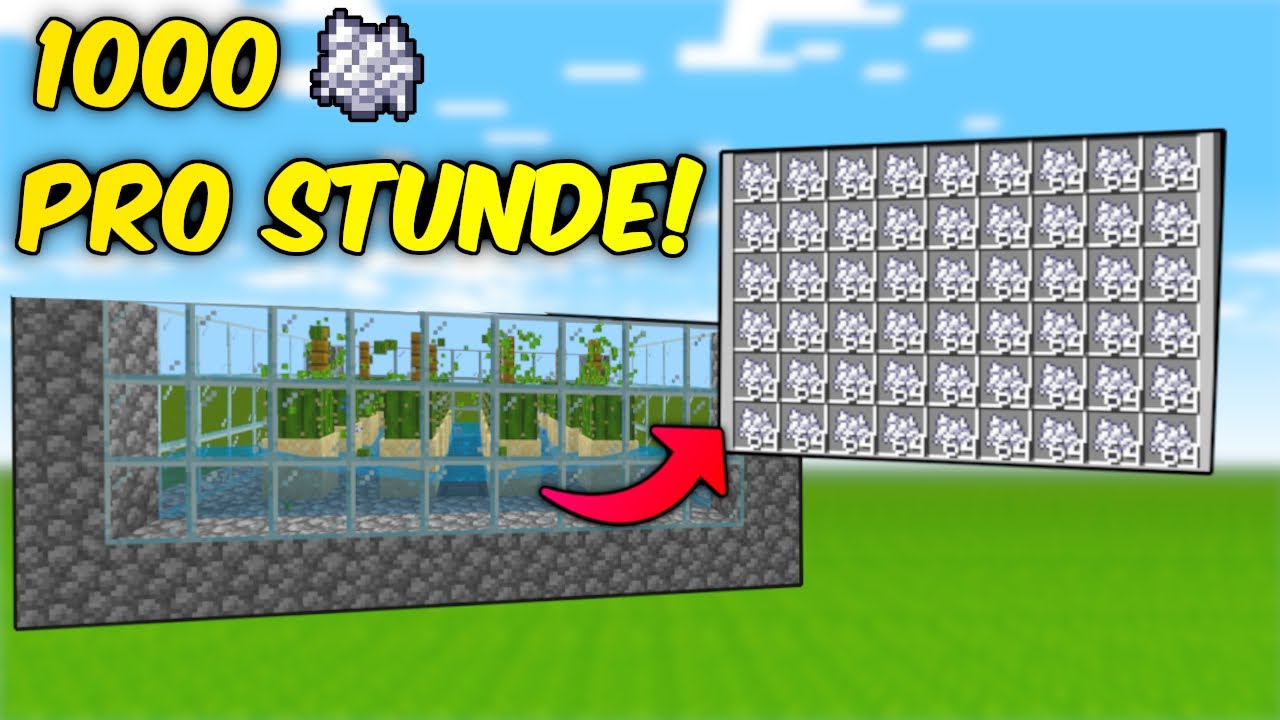 NEU! Diese Einfache Knochenmehl Farm muss Du Sofort Bauen! Minecraft Bedrock 1.21