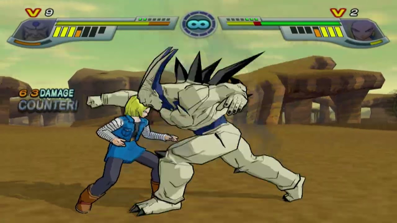 Syn Shenron vs Android 18 - Dragon Ball Z Infinite World