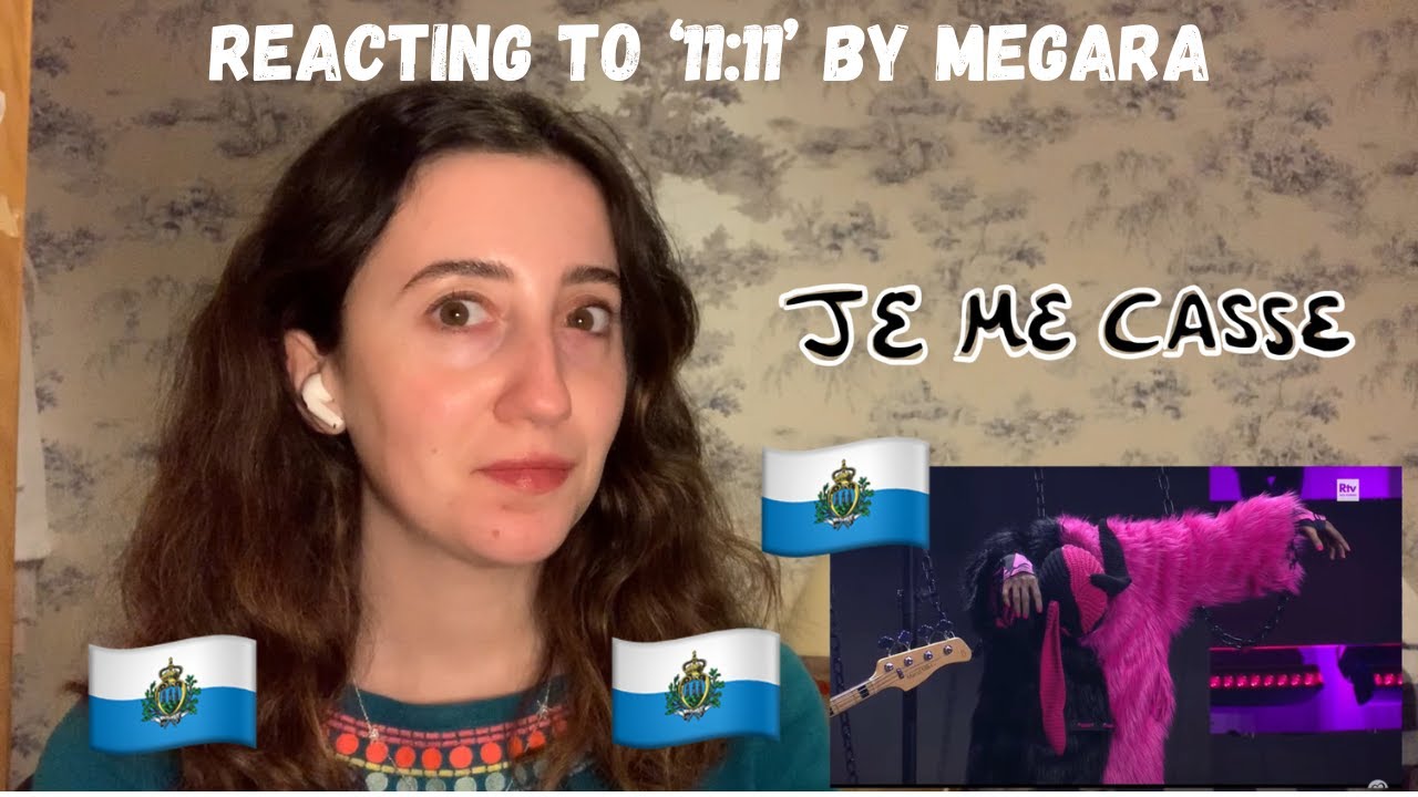 SAN MARINO EUROVISION 2024 - REACTING TO ‘11:11’ BY MEGARA (FIRST LISTEN)