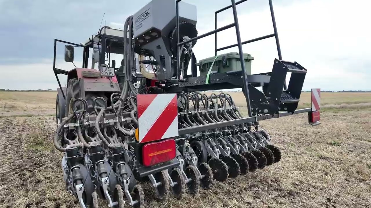 05. Horizon MDSX 3m – No-till sejačka v akcii | Výsev 7-zložkovej medziplodiny  1. časť