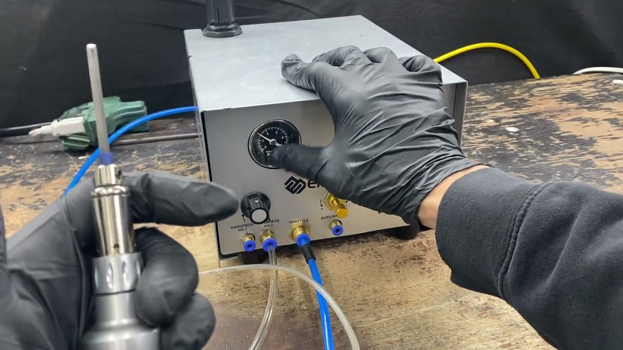E3 Engraving machine set up and tune