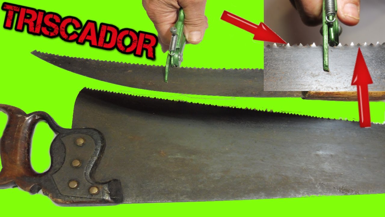 TRISCADOR DE SERRUCHO, COMO USARLO