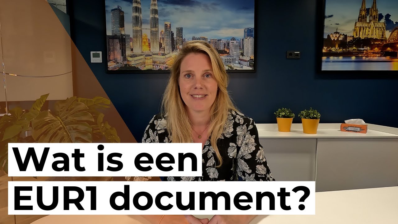 Wat is een EUR1 document?