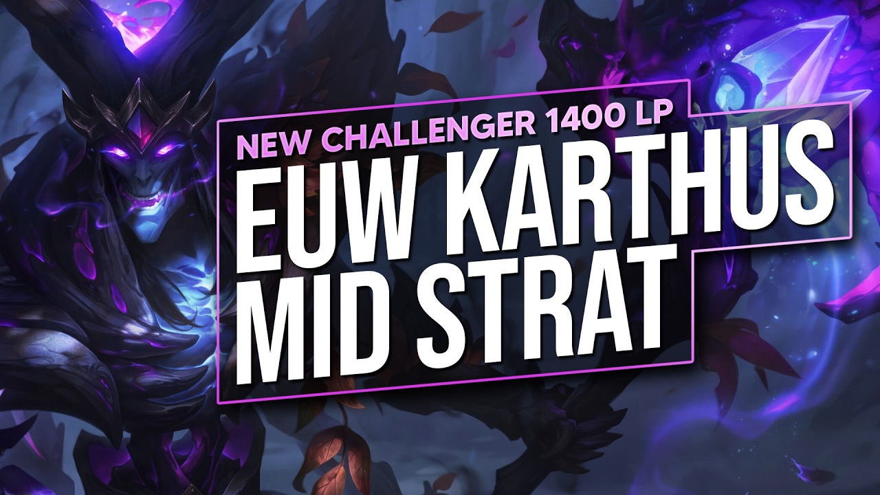 THIS KARTHUS STRATEGY IS TAKING OVER EUW... *1400 LP KARTHUS MID*