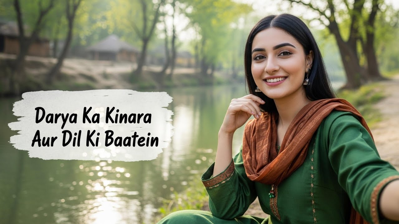 Areeba Vlog | Darya Ka Kinara Aur Dil Ki Baatein #areebavlog #urduvlog #villagelife #emotionalstory