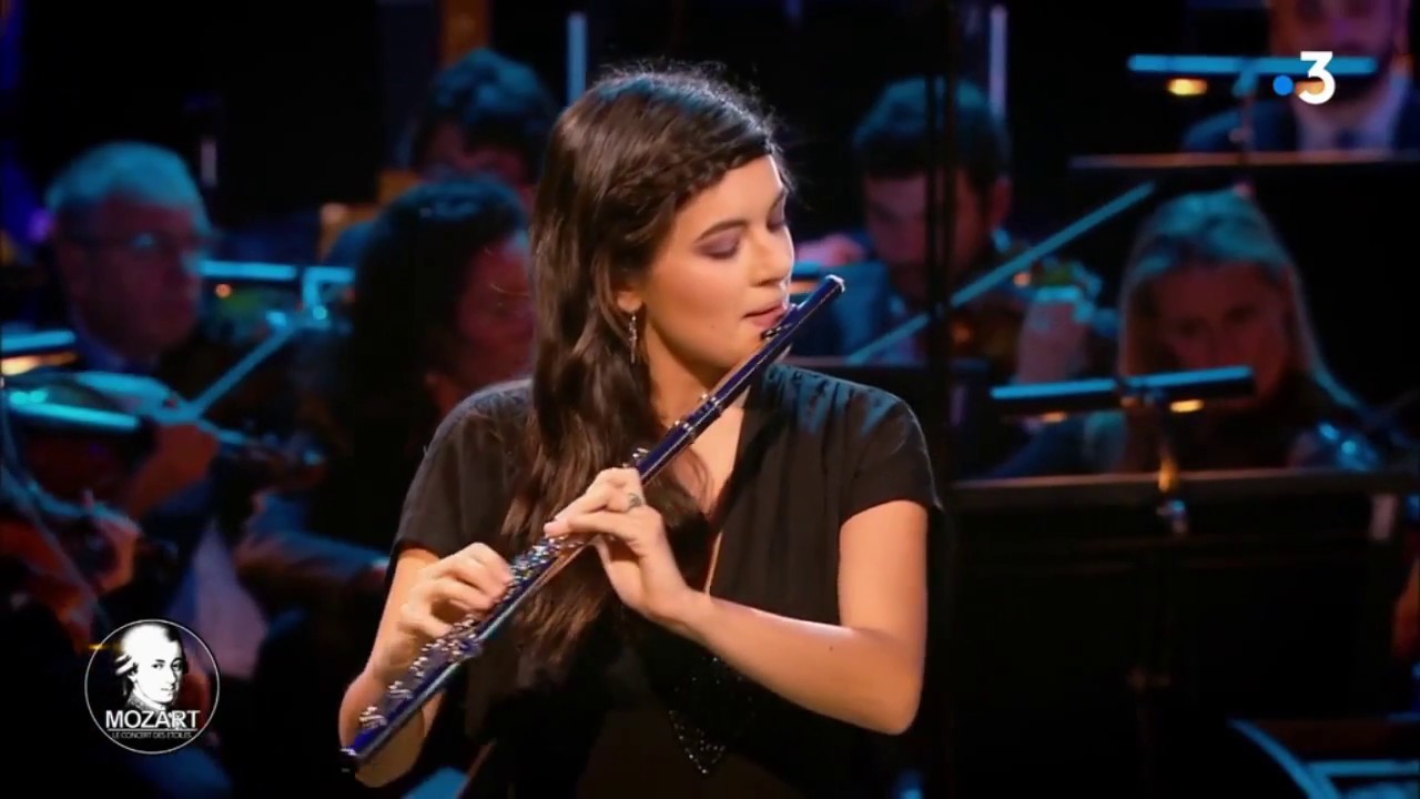 Mathilde Calderini - Xavier de Maistre - Mozart - Flute and Harp Concerto in C K299