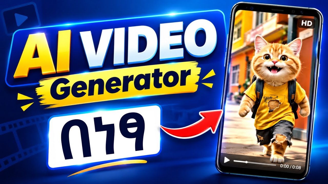 ከ Google VEO 3 የተሻለ | Free Unlimited AI Video Generator