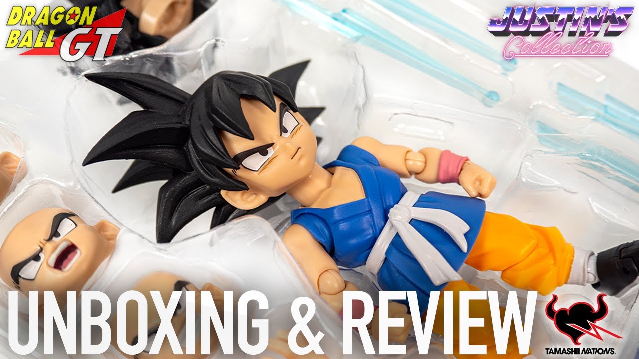 Goku Dragon Ball GT S.H.Figuarts Unboxing & Review