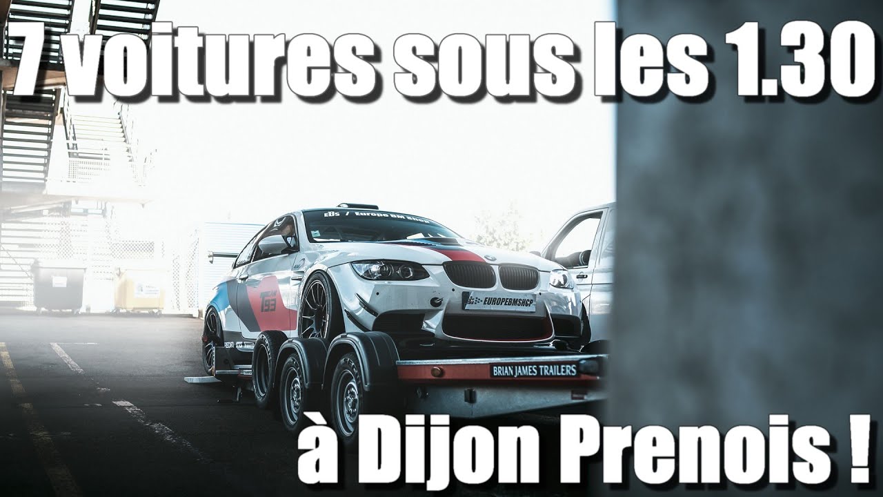 7 voitures cul à cul sous les 1'30 à Dijon Prenois ! 🚀🔥
