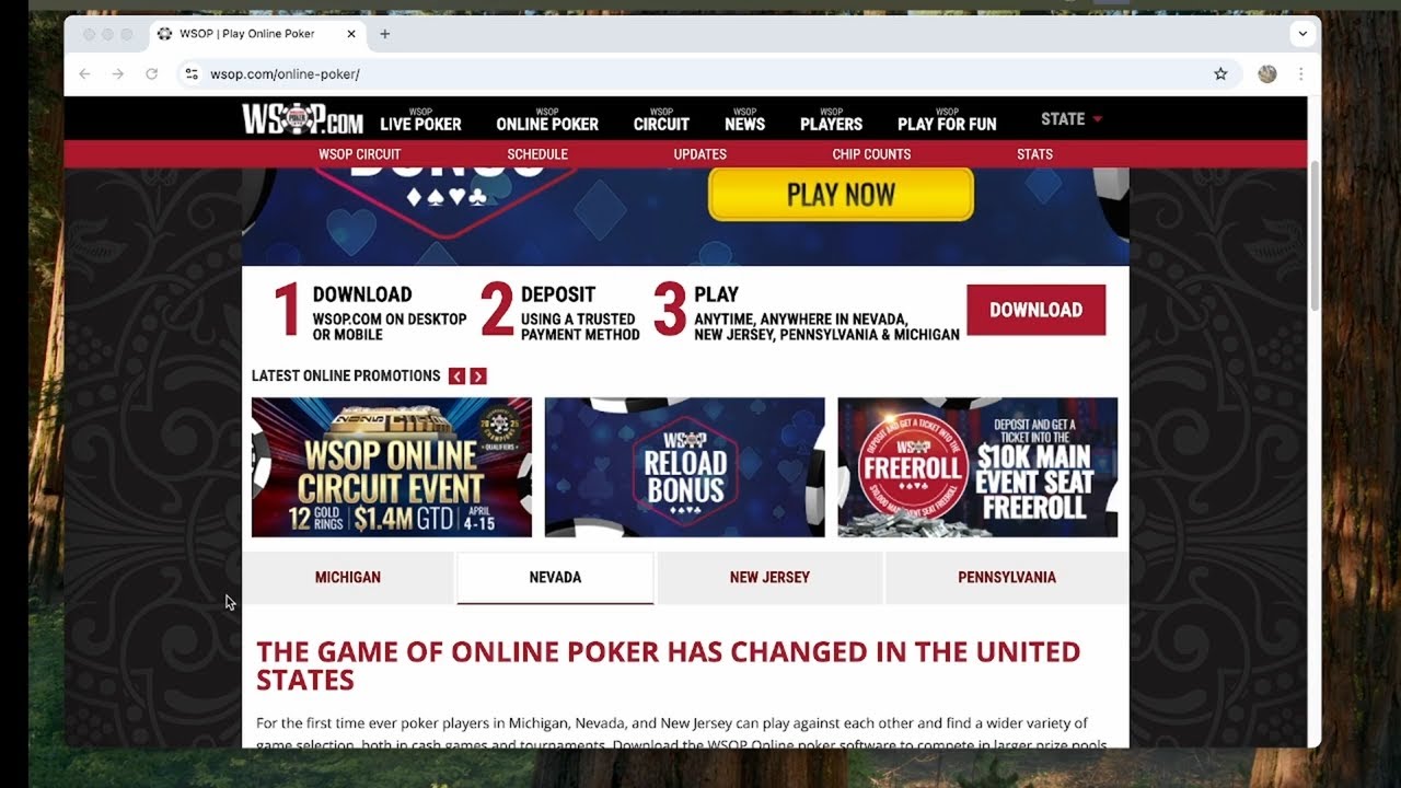 Review of WSOP.com Real Money Poker Site Affiliated with World Series of Poker