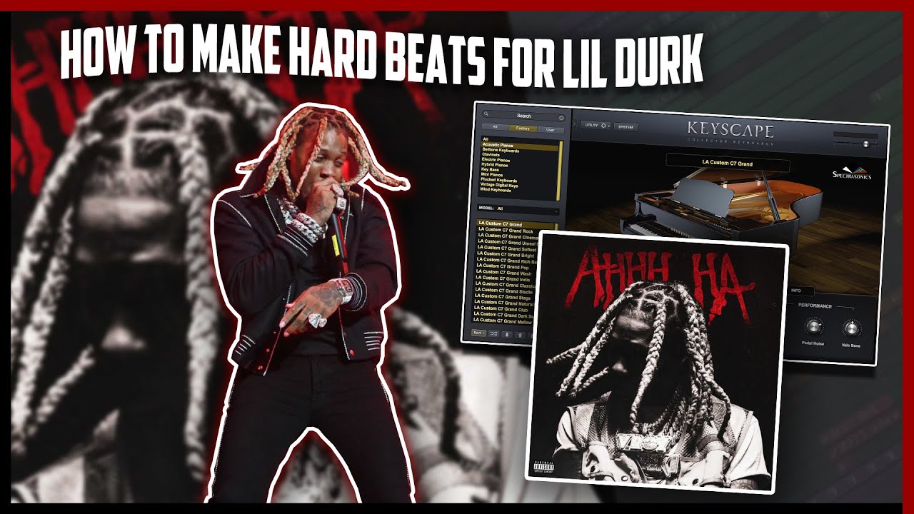 How to Make Hard Beats for Lil Durk in 2022 (AHHH HA) | FL Studio Tutorial