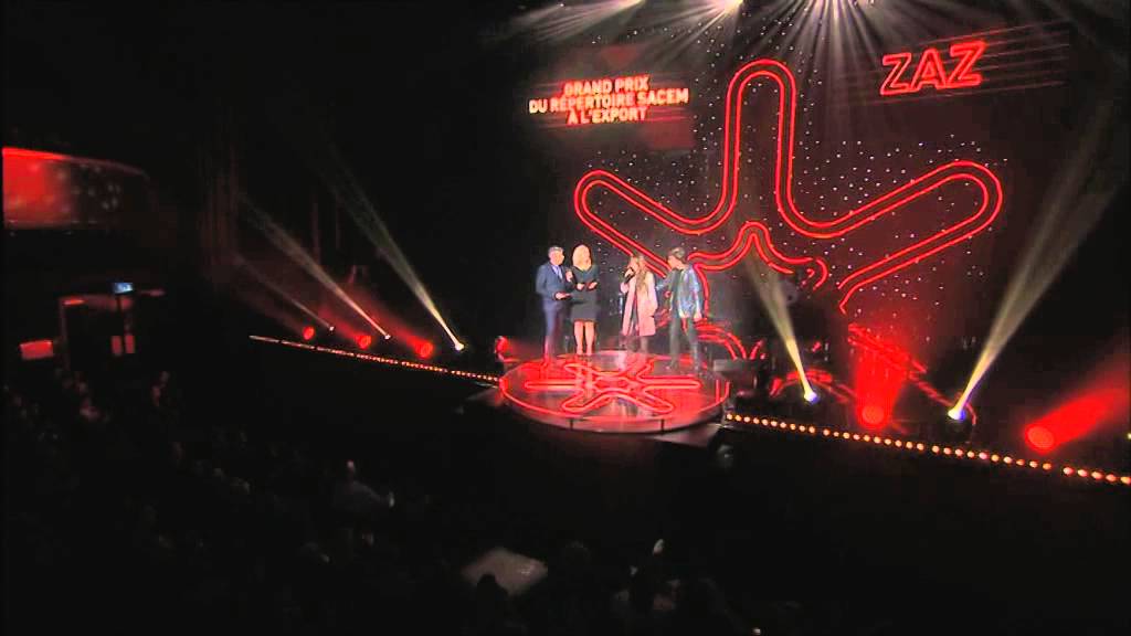Zaz | Prix de l'export | Grand Prix Sacem 2013