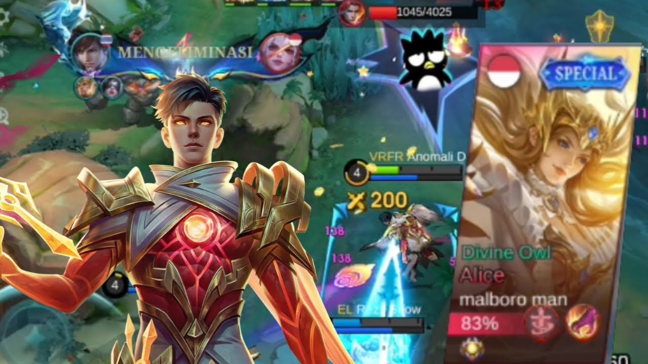 Gusion: Kok enggak berani rusuh lagi alice🙀