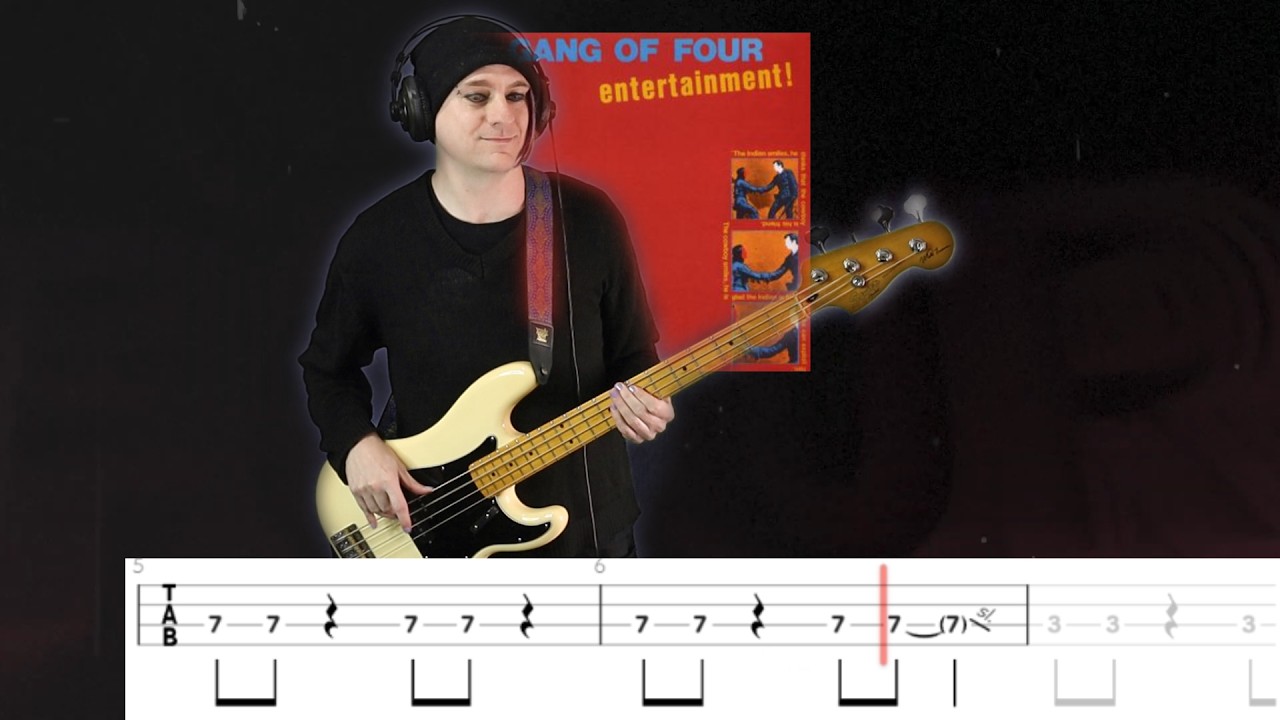 Gang of Four - Damaged Goods Bass Cover (with tabs)