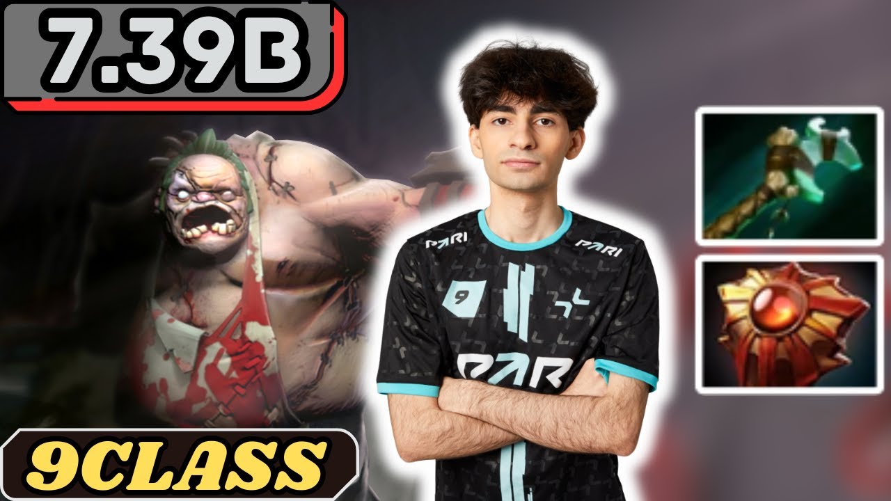 NEW PATCH 7.39b - 9Class PUDGE Soft Support Gameplay vs Betboom Team - Dota 2 Support