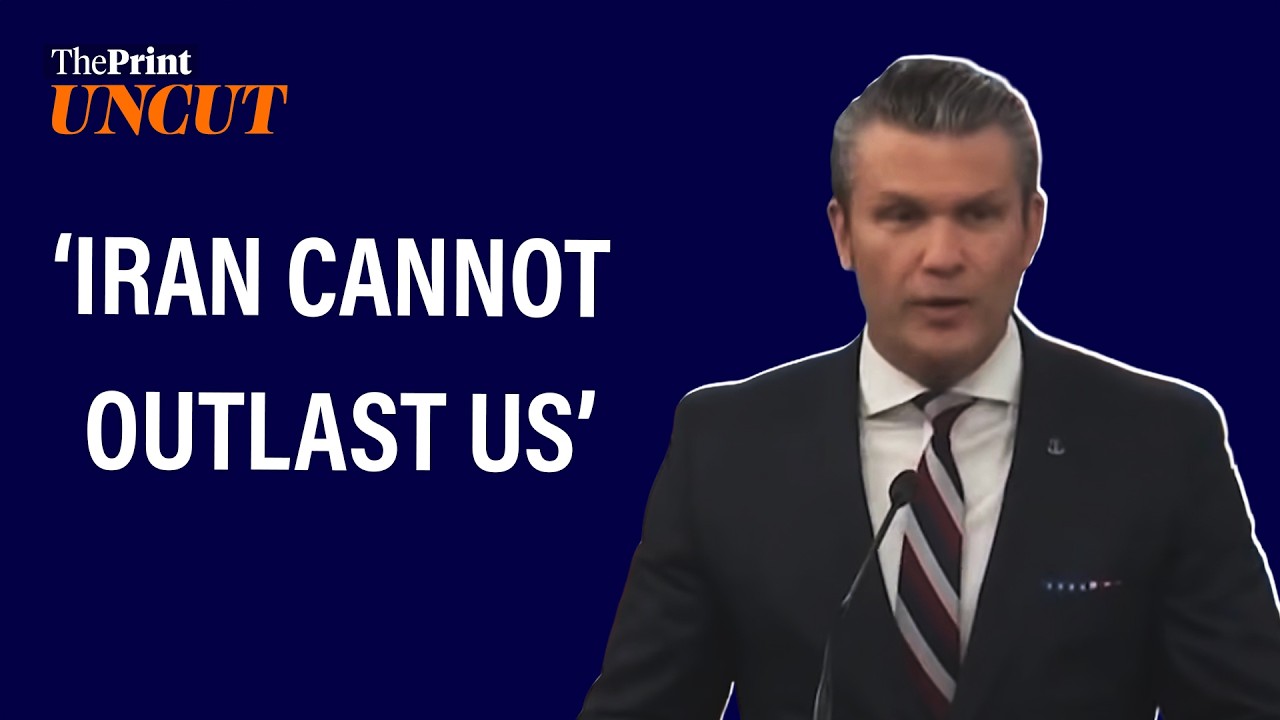 US Secretary of War Pete Hegseth says war with Iran has only just begun| Full Press Conference