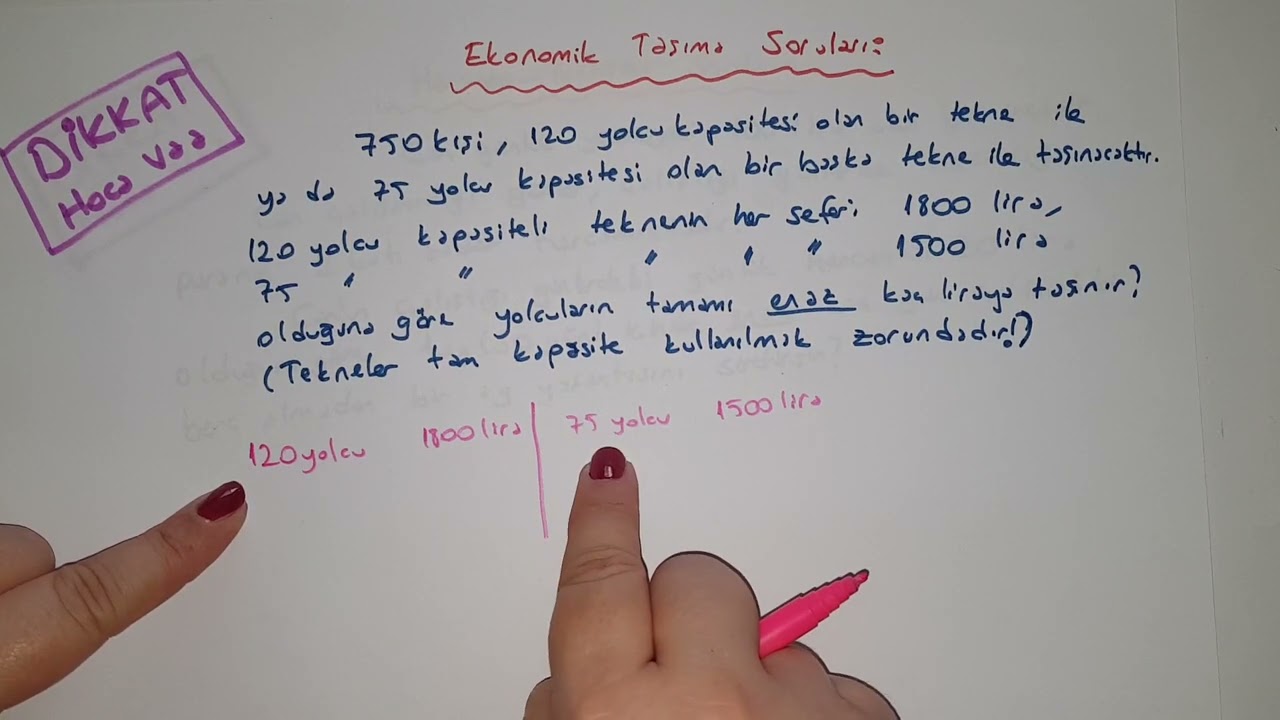 Zaman, Bozuk Sayaç, Maliyet ve Bedava Soruları / Problemler #7