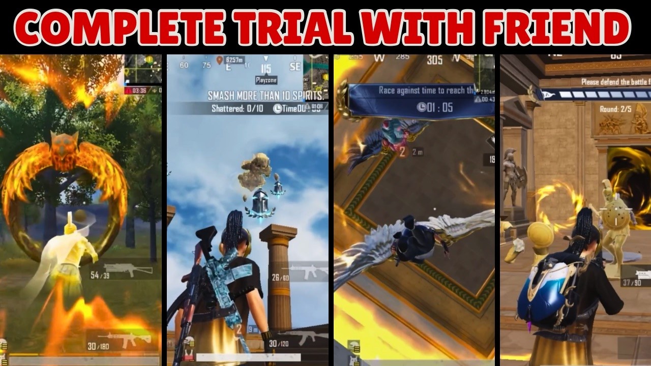 SPARTAN, ACHILLES, ICARUS & GRYPHON TRIALS COMPLETED | FRIEND TRICK TO COMPLETE ALL TRIALS