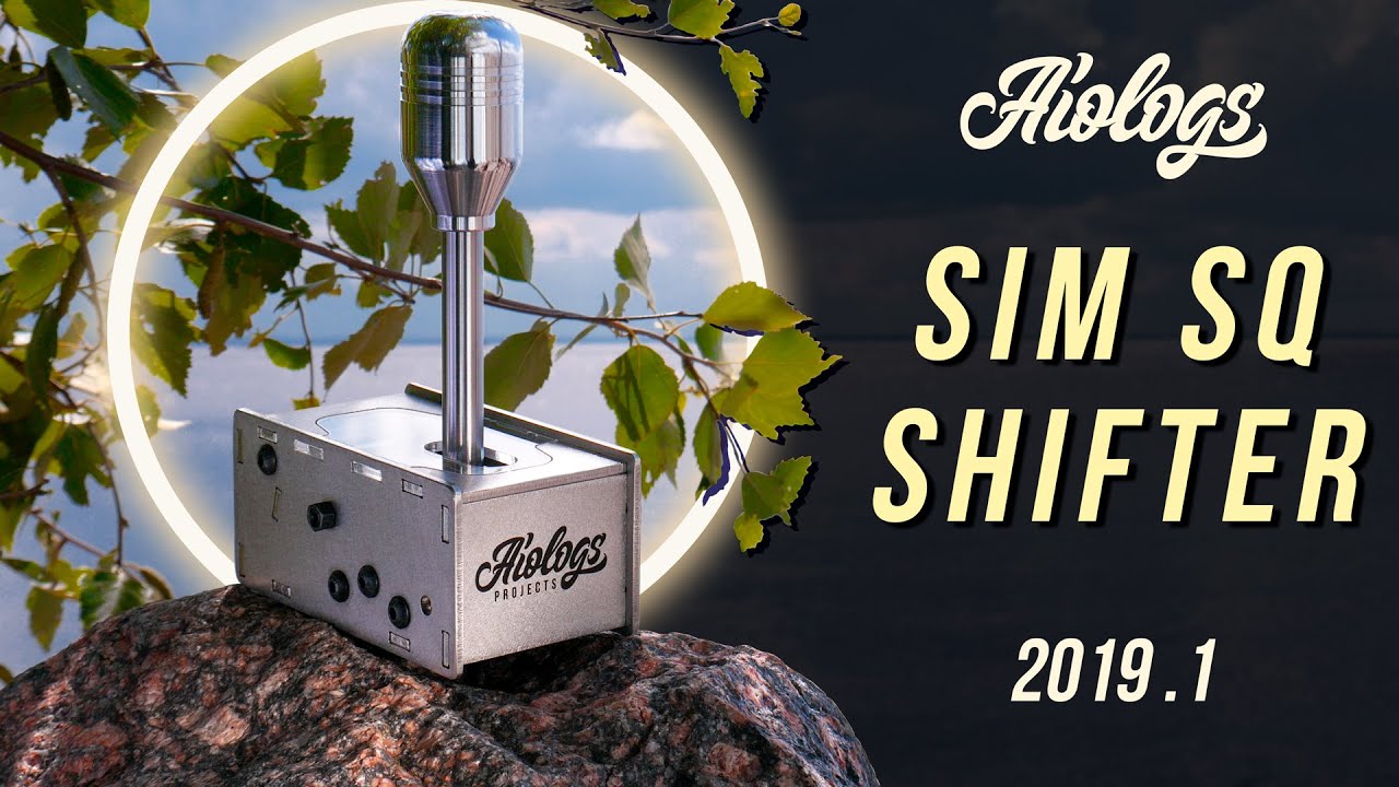 Aiologs Sequential Shifter for Sim Racing. 2019 Edition