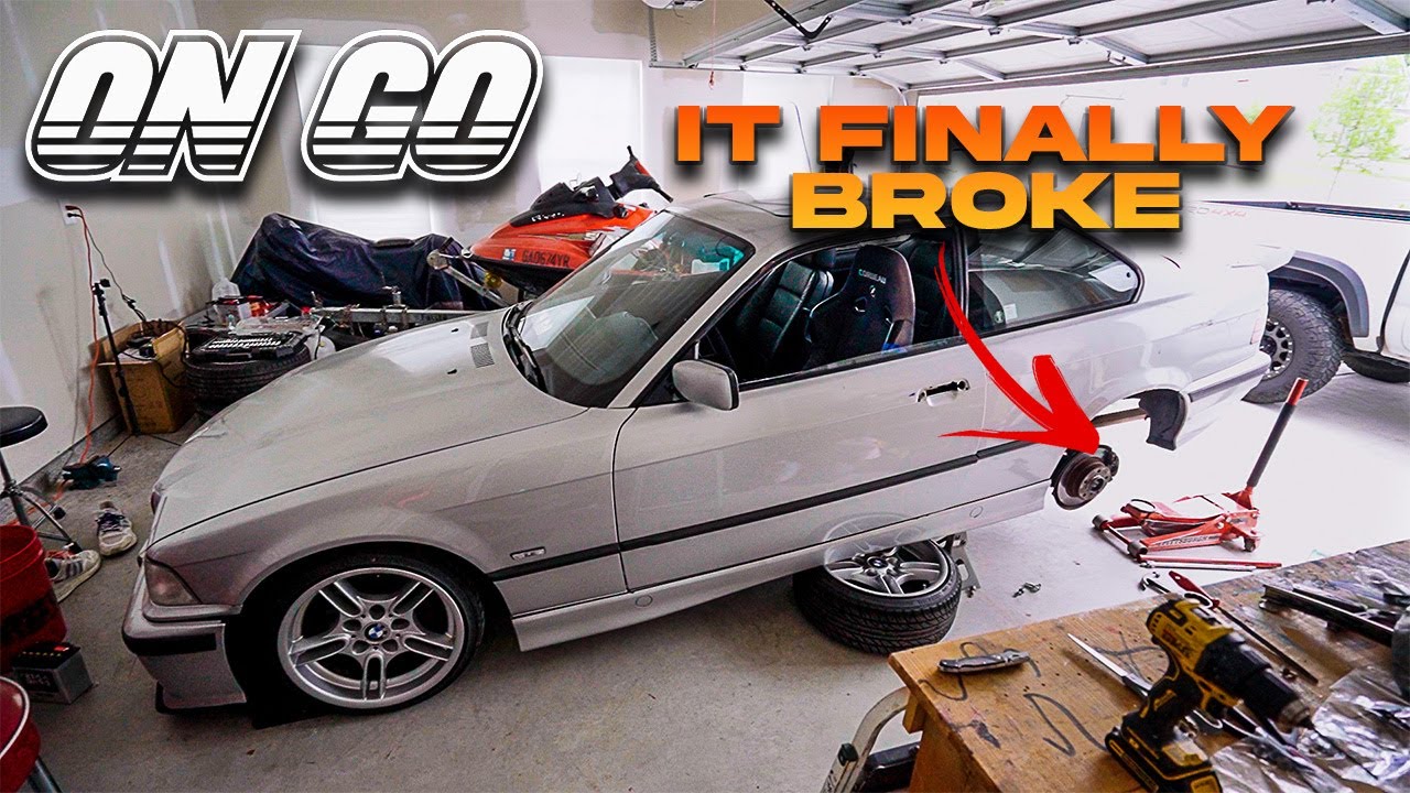 ALWAYS bolt check your DRIFT CARS!! (E36 Axle Replacement)