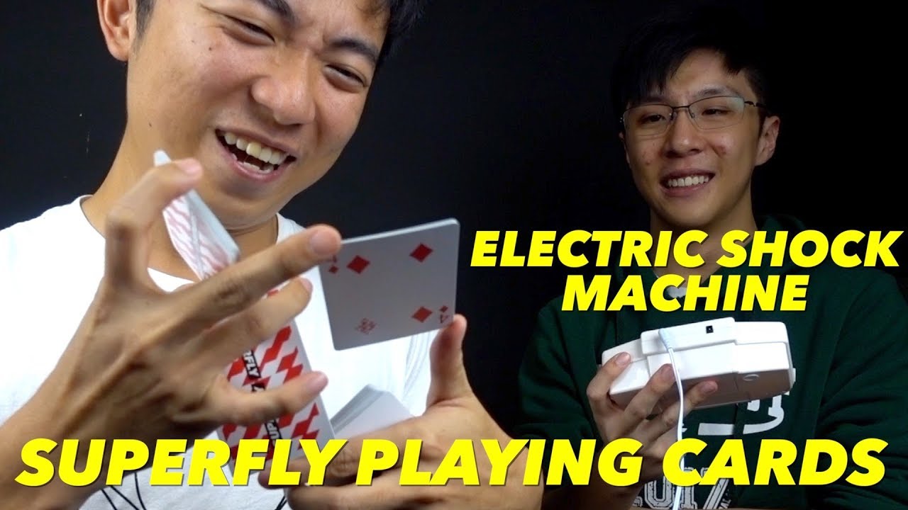 Electric Shock Cardistry + Superfly Playing Cards Review