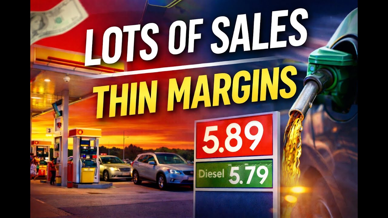 Why Gas Stations Barely Make Any Money on Gas