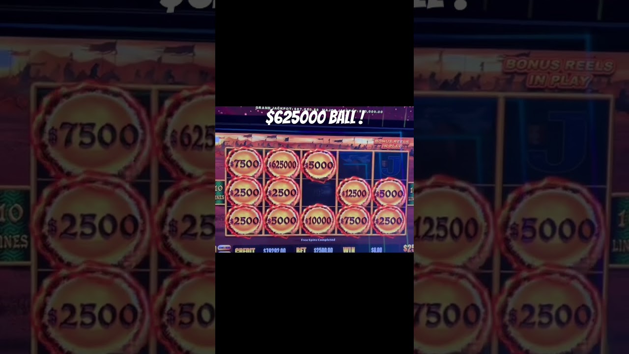 $625000 dragon link ball high limit!#dragonlink #jackpot