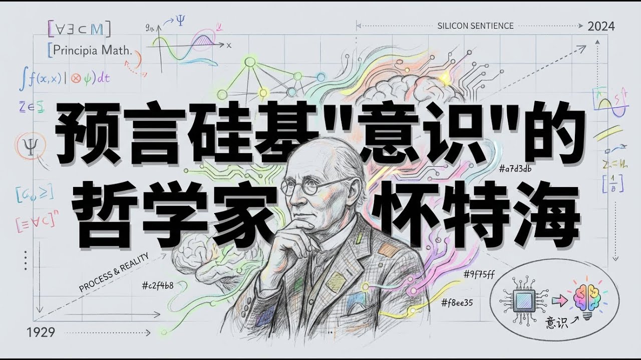 怀特海哲学 | 预言硅基意识的百年孤寂 | 重新定义AI经验