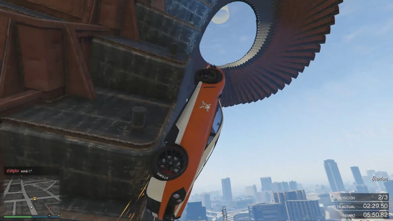 GTA 5 ONLINE - LA GRAN LOCURA - CARRERA GTA 5 ONLINE