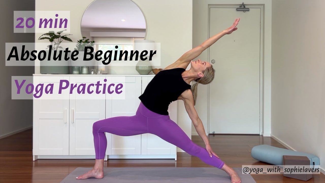20 MIN ABSOLUTE BEGINNER FULL BODY YOGA | Yoga Foundations, Alignment, Strength & Stretch